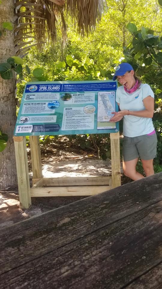 Spoil Island Project-Friends of the Spoil Islands signs